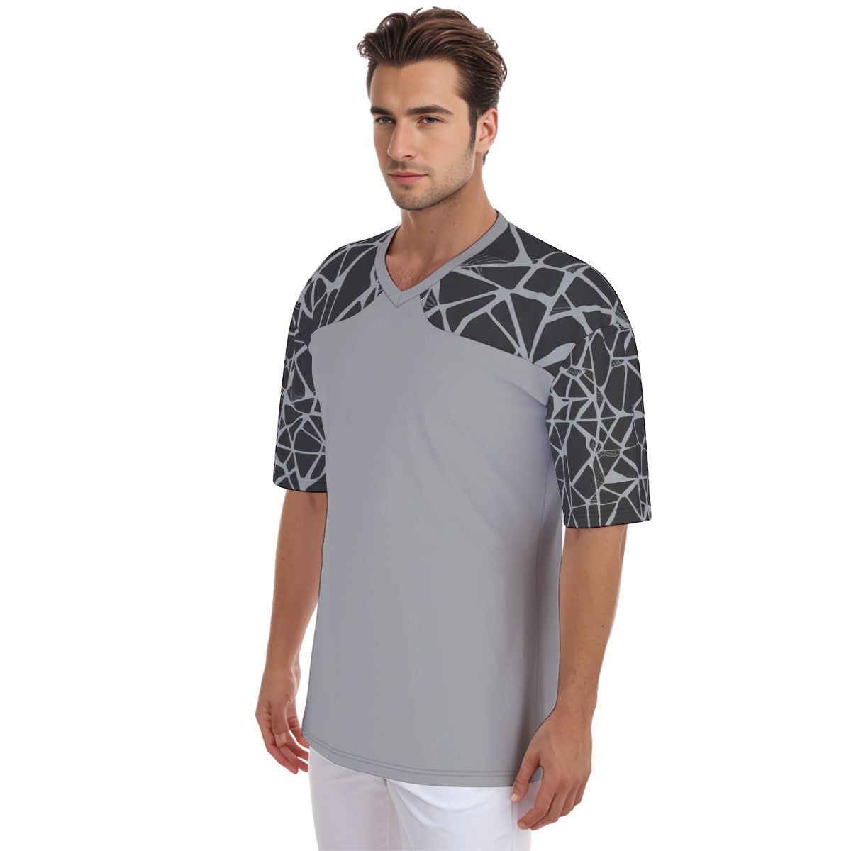Pewter -- Men's Football Jersey