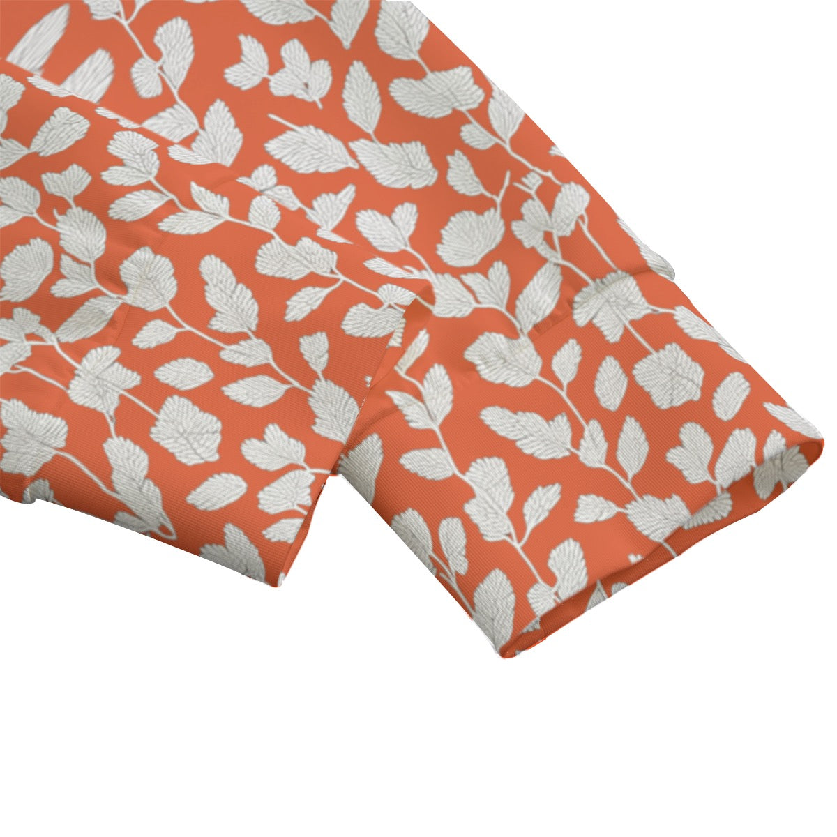 Orange Leaves -- Women's Sweatshirt With Raglan Sleeve | Interlock