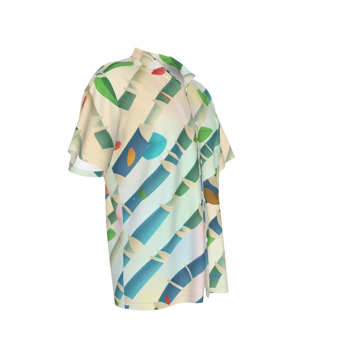 Bamboo -- Men's Hawaiian Shirt With Pocket
