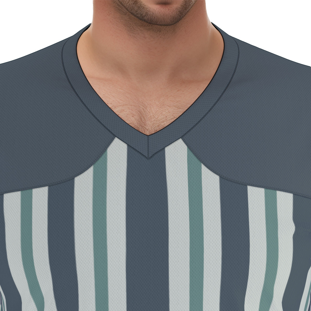 Stripes 111 -- Men's Football Jersey