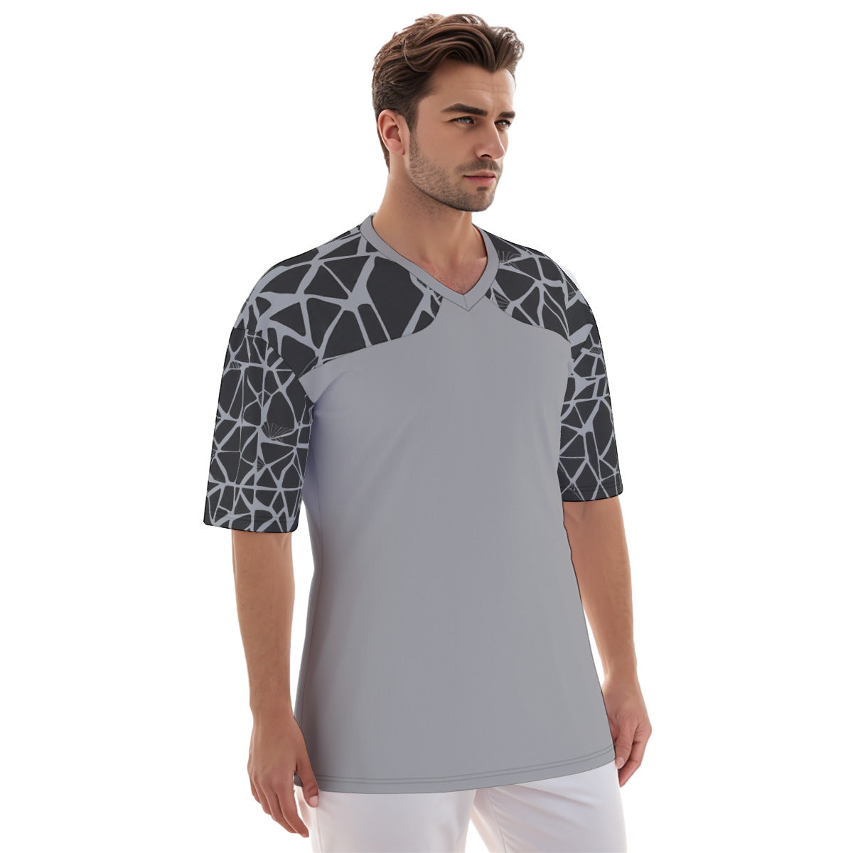 Pewter -- Men's Football Jersey