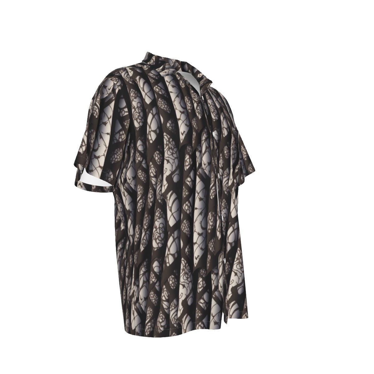 Chocolate & Vanilla -- Men's Hawaiian Shirt With Pocket