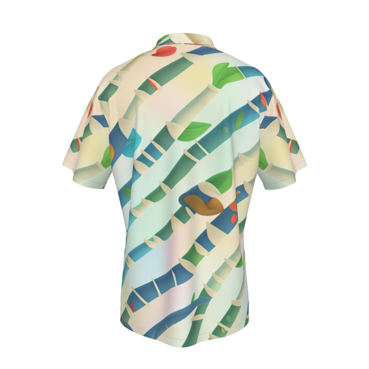 Bamboo -- Men's Hawaiian Shirt With Pocket