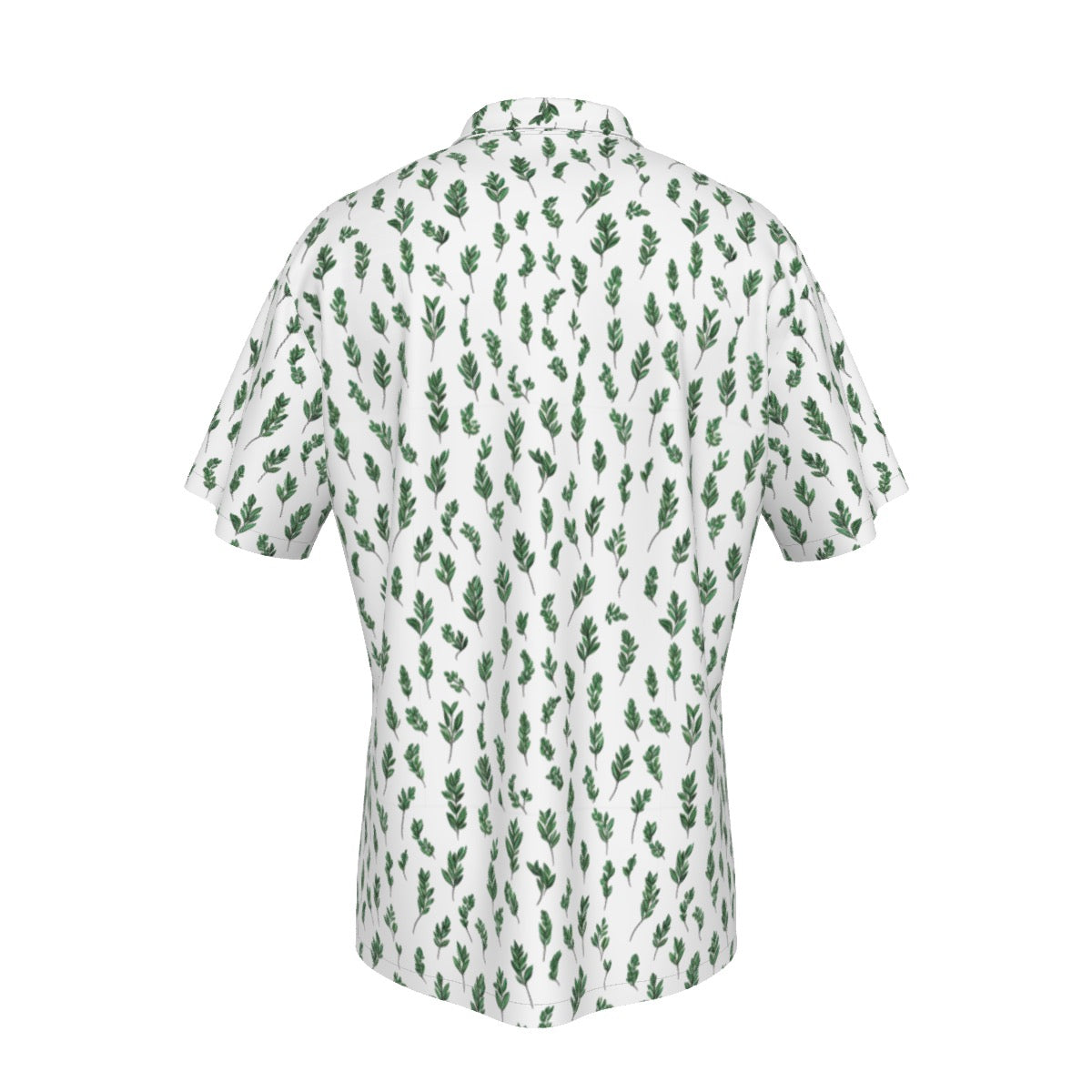 Herbs -- Men's Hawaiian Shirt With Pocket