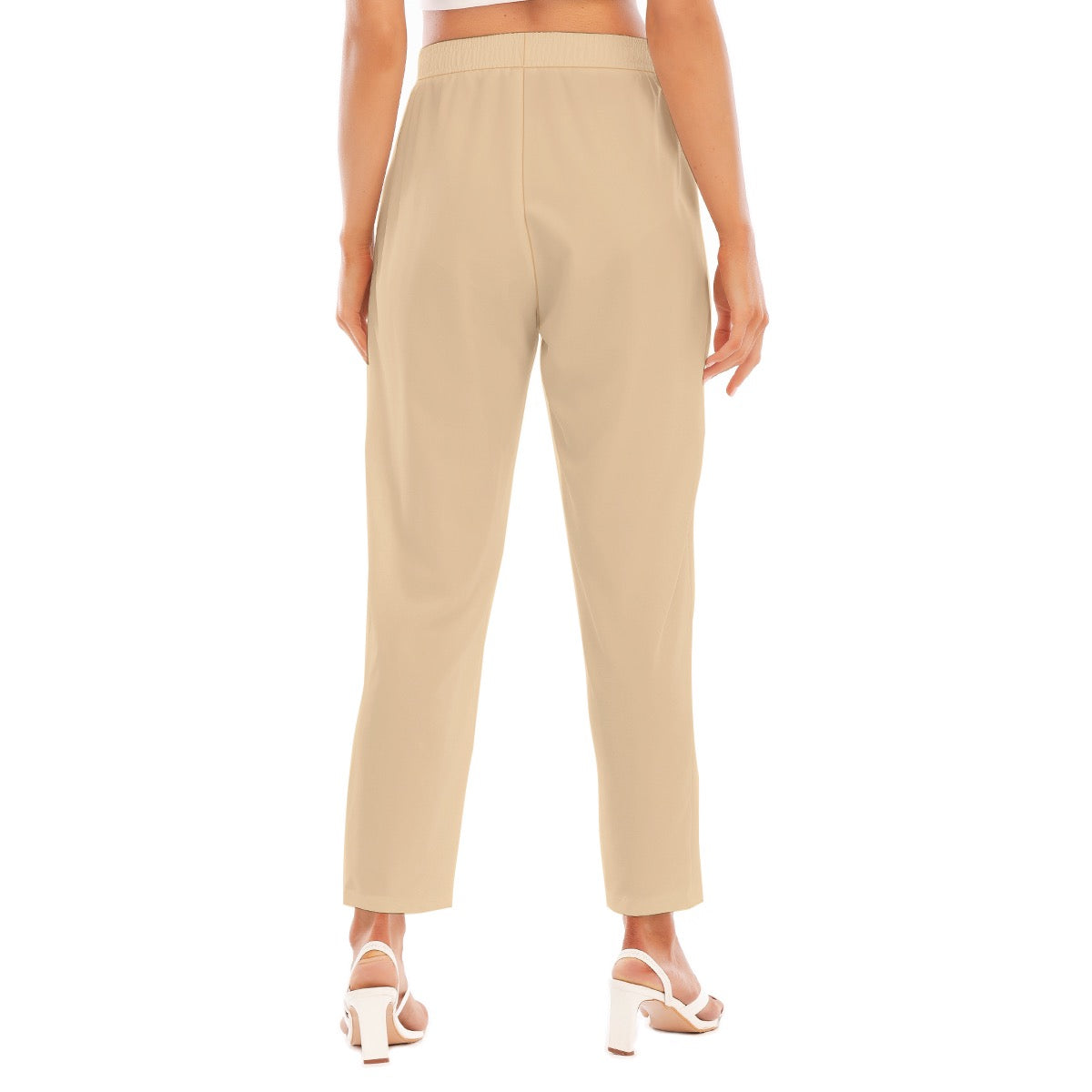 Sand -- Women's Loose Straight-leg Pants