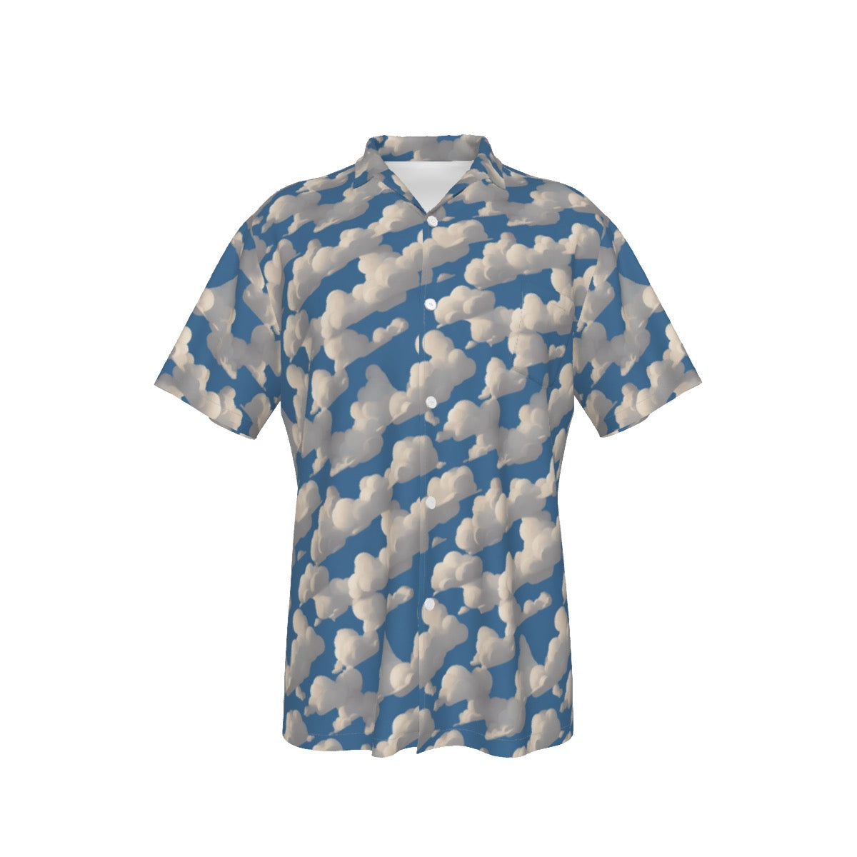 Up -- Men's Hawaiian Shirt With Pocket