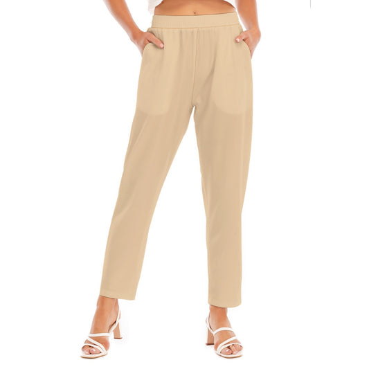 Sand -- Women's Loose Straight-leg Pants