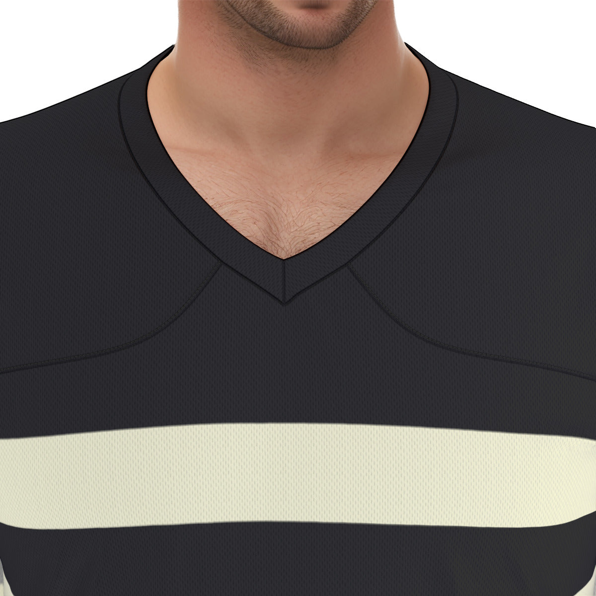 Black -- Men's Football Jersey
