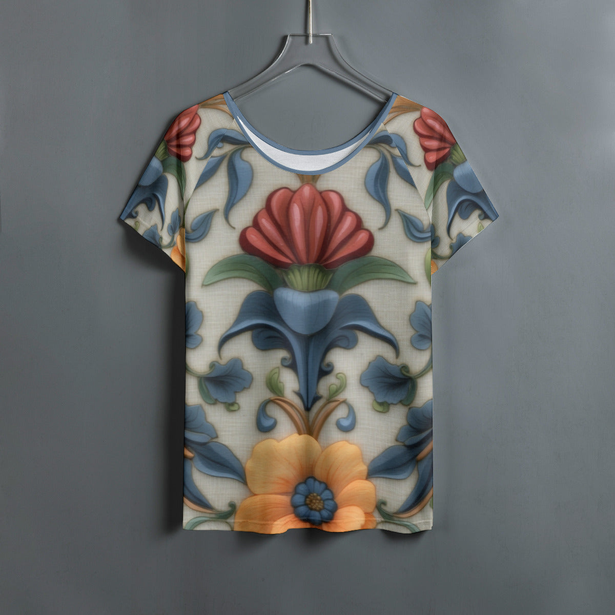 Pattern 313 -- Women's Round Neck T-shirt With Raglan Sleeve