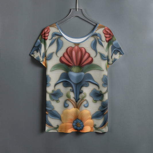 Pattern 313 -- Women's Round Neck T-shirt With Raglan Sleeve