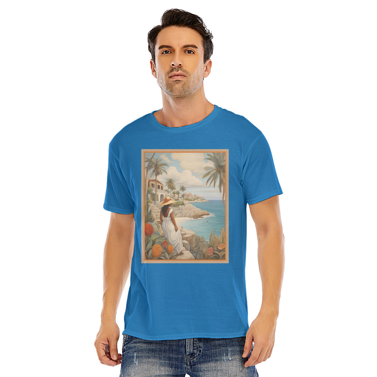 Isla Mujeres 101 -- Unisex O-neck Short Sleeve T-shirt