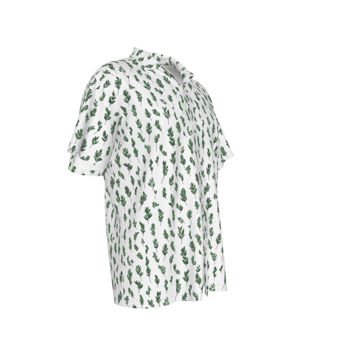 Herbs -- Men's Hawaiian Shirt With Pocket