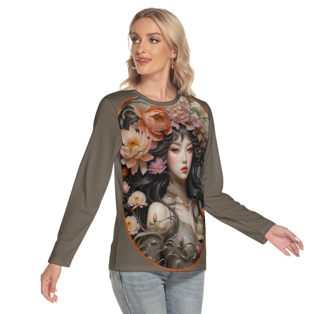 Fantasy Hide N Seek -- Women's O-neck Long Sleeve T-shirt