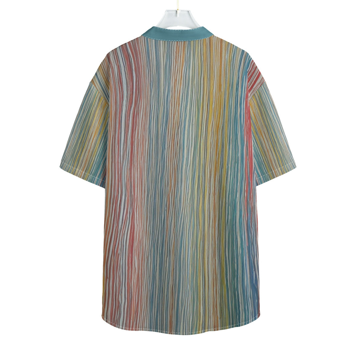 Stripes 120 -- Men's Henley Short Sleeve Shirt