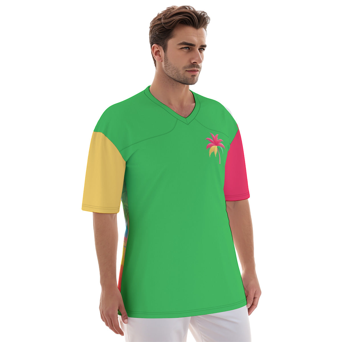Flamingos -- Men's Football Jersey