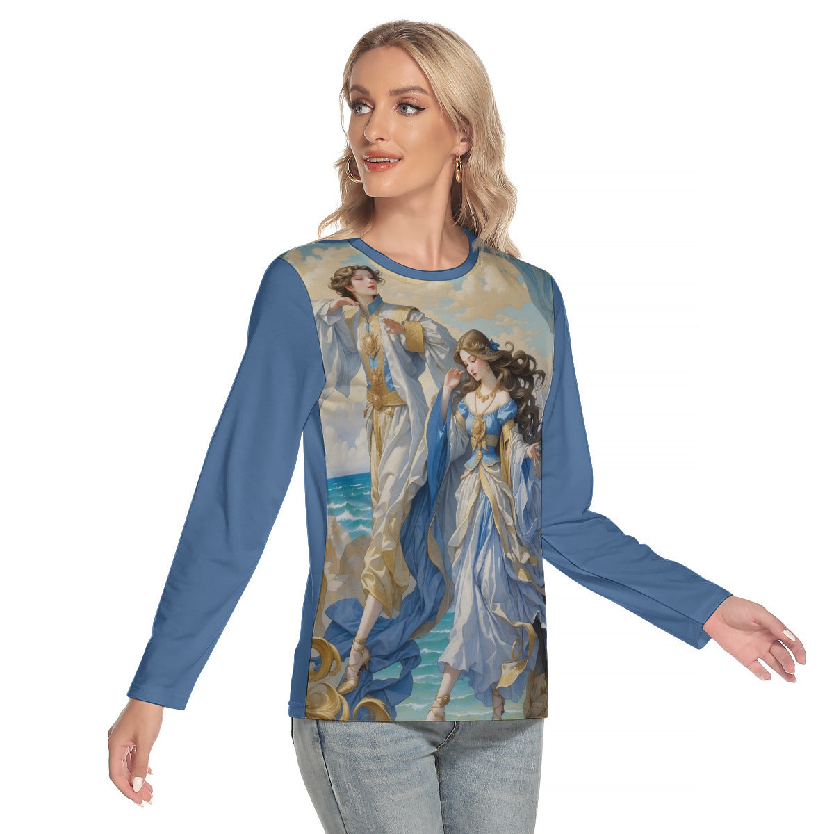 Fantasy 169 -- Women's O-neck Long Sleeve T-shirt
