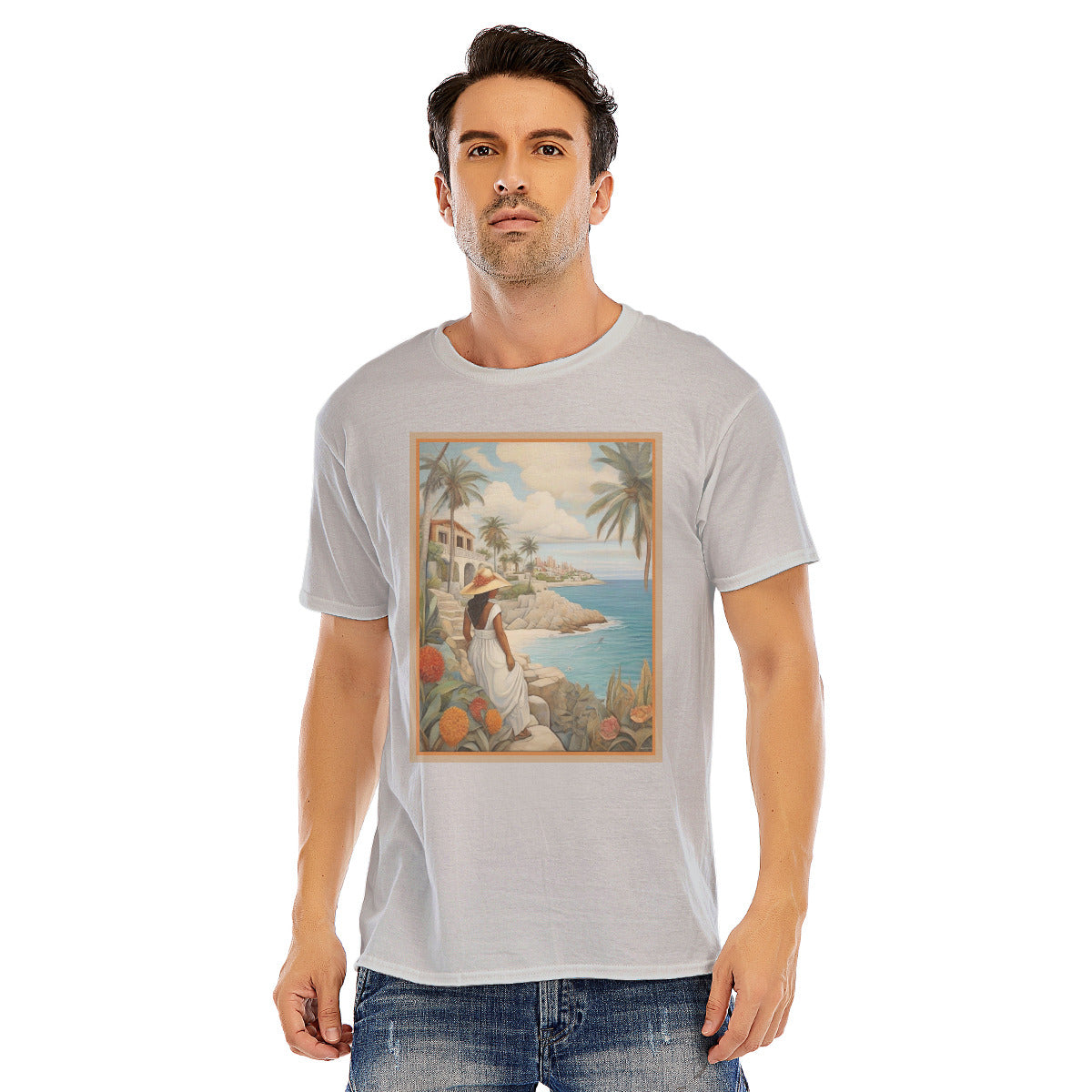 Isla Mujeres 101 -- Unisex O-neck Short Sleeve T-shirt