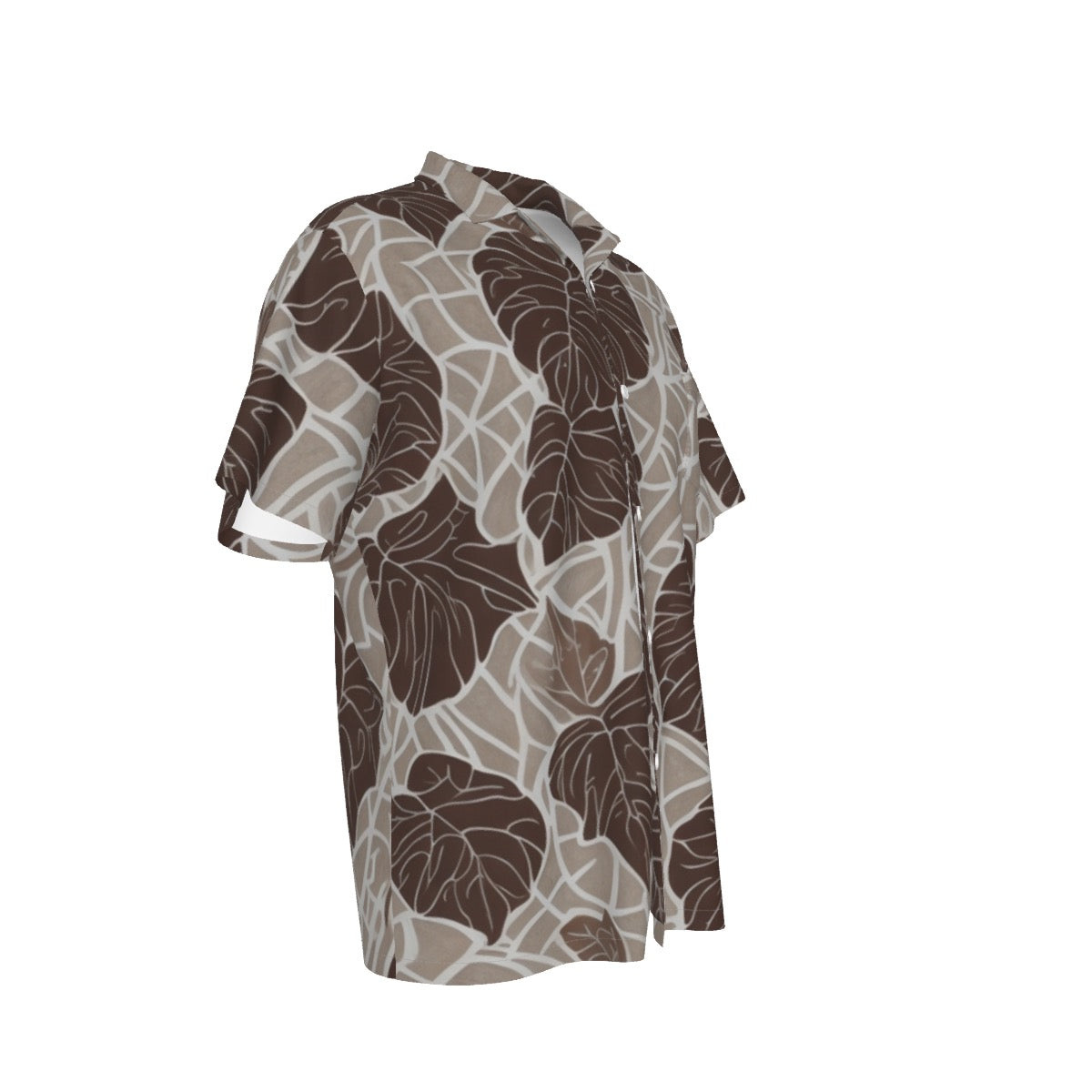 Bison -- Men's Hawaiian Shirt With Pocket