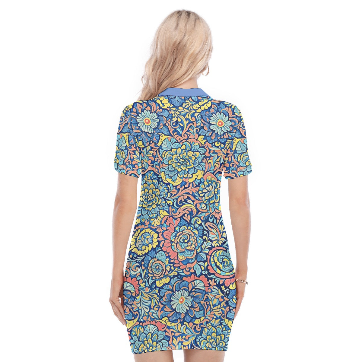 Grace -- Women's Polo Collar Dress