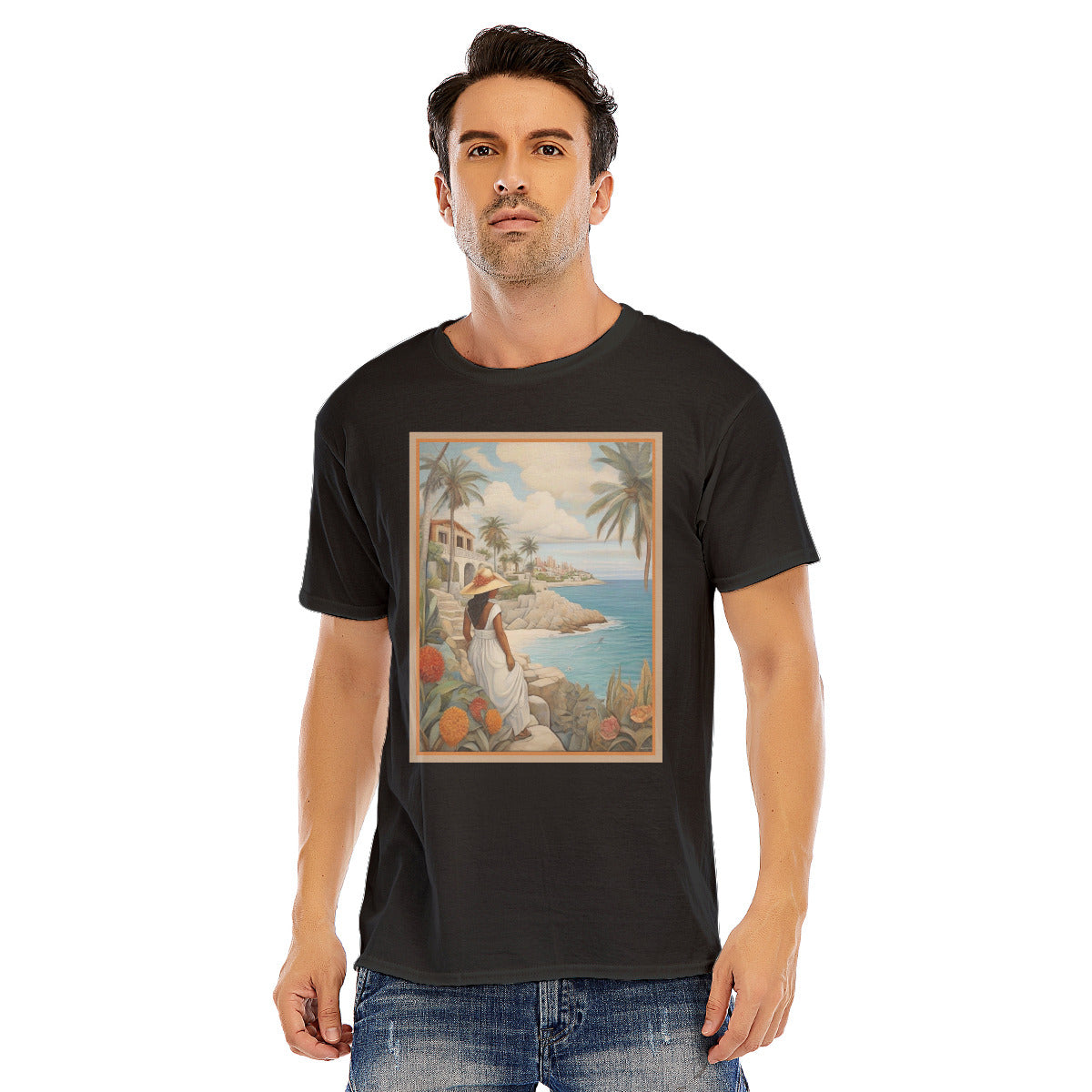 Isla Mujeres 101 -- Unisex O-neck Short Sleeve T-shirt