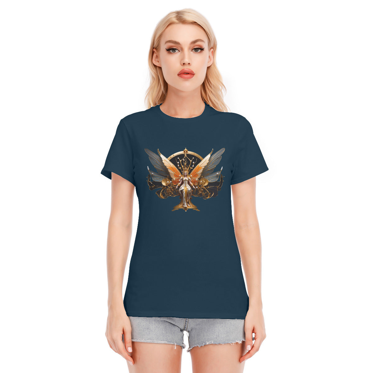 Sphinx Butterfly -- Unisex O-neck Short Sleeve T-shirt