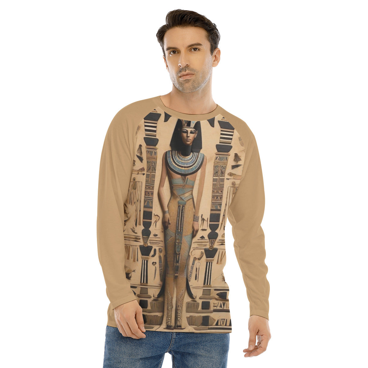 Egypt 102 -- Men's Long Sleeve T-shirt With Raglan Sleeve