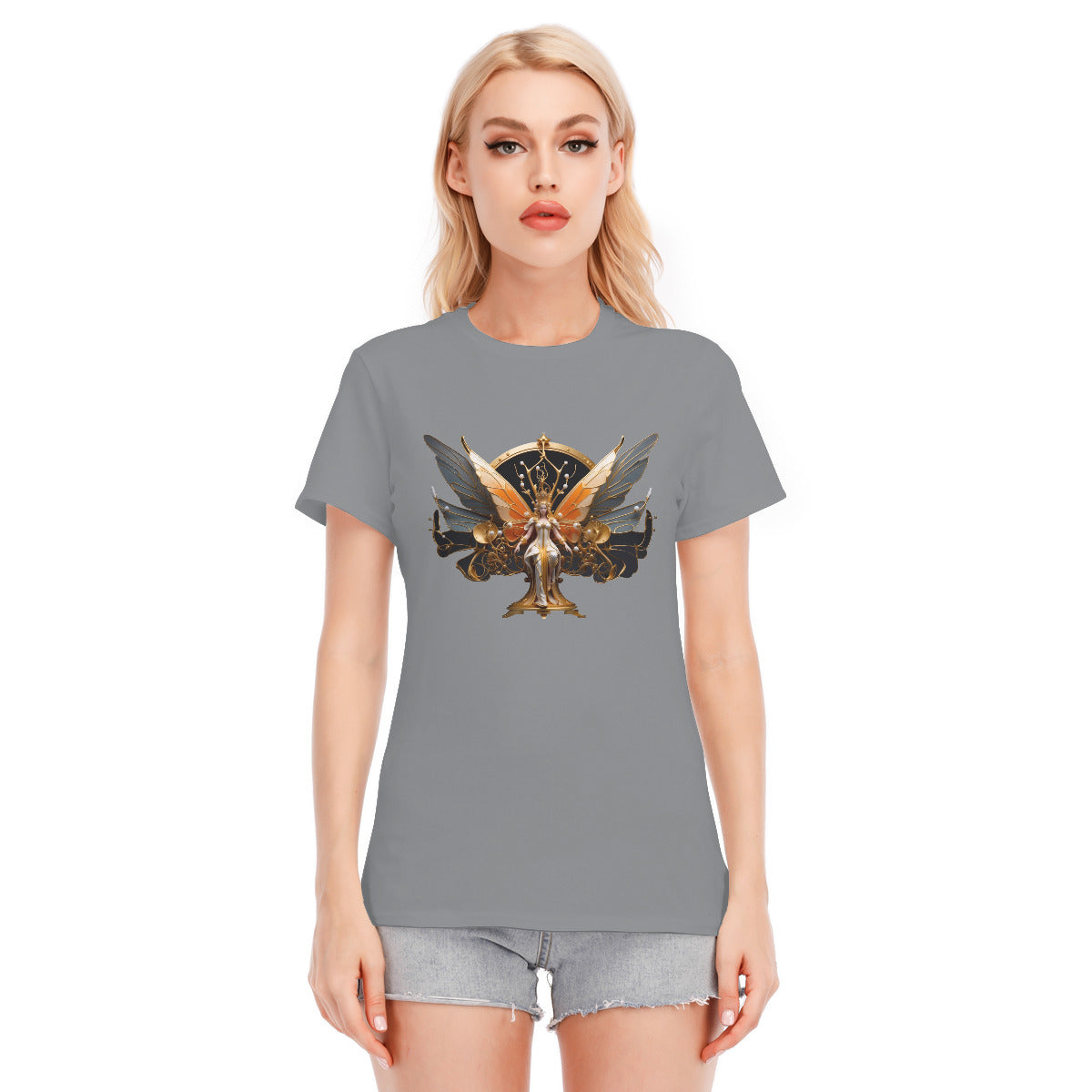 Sphinx Butterfly -- Unisex O-neck Short Sleeve T-shirt