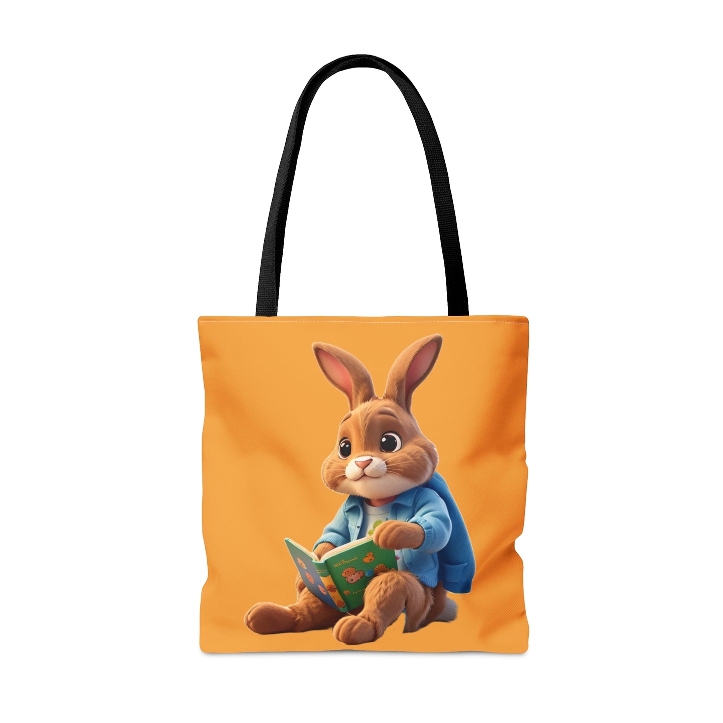 Reading Rabbit Tote Bag (AOP)