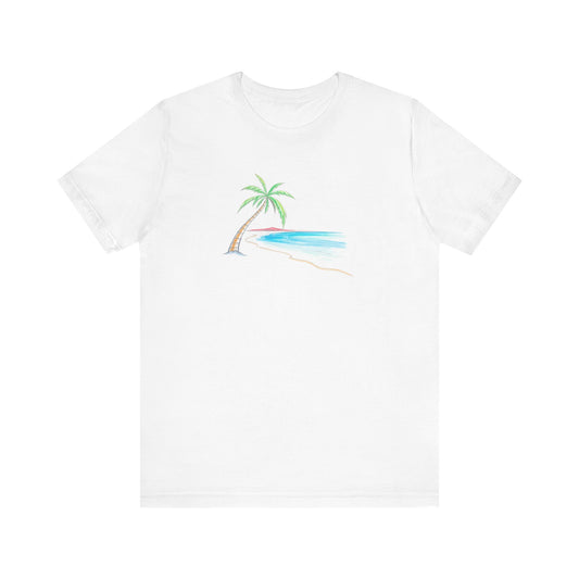 Tropical Beach Tee Shirt