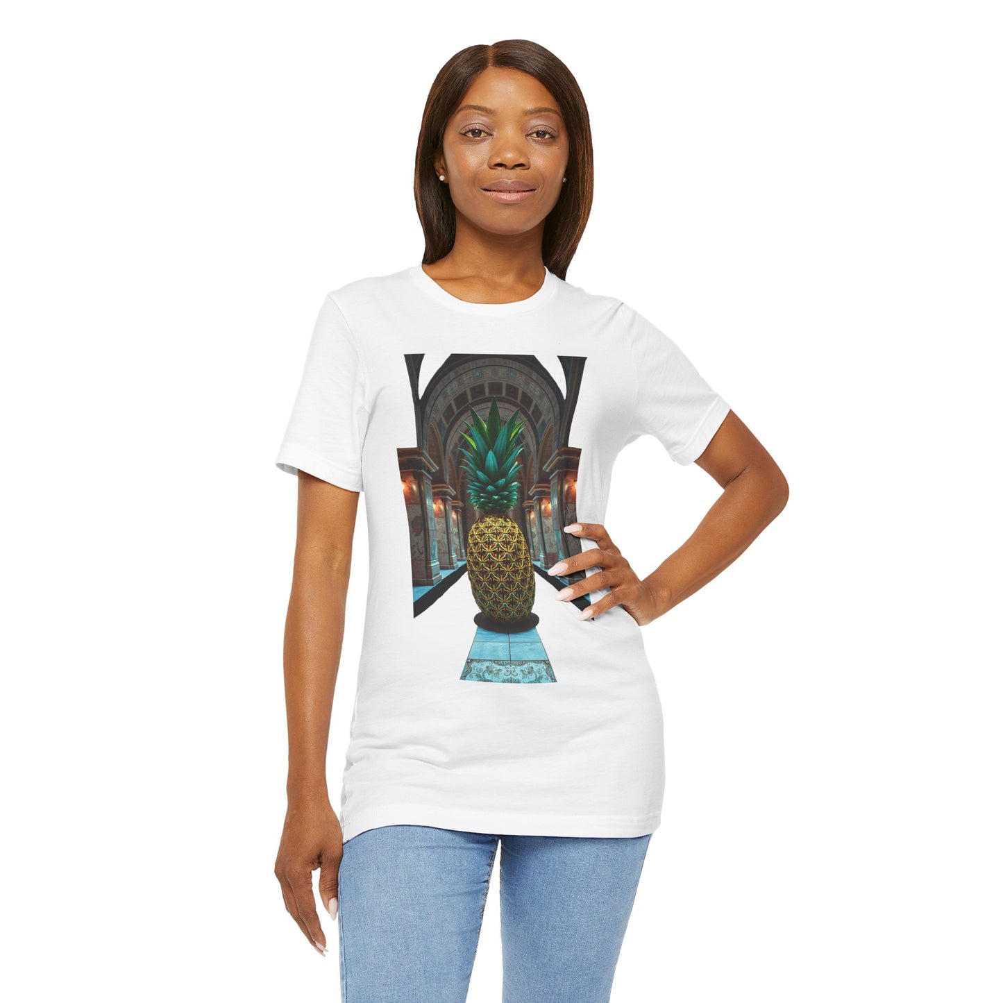 Royal Pineapple Tee