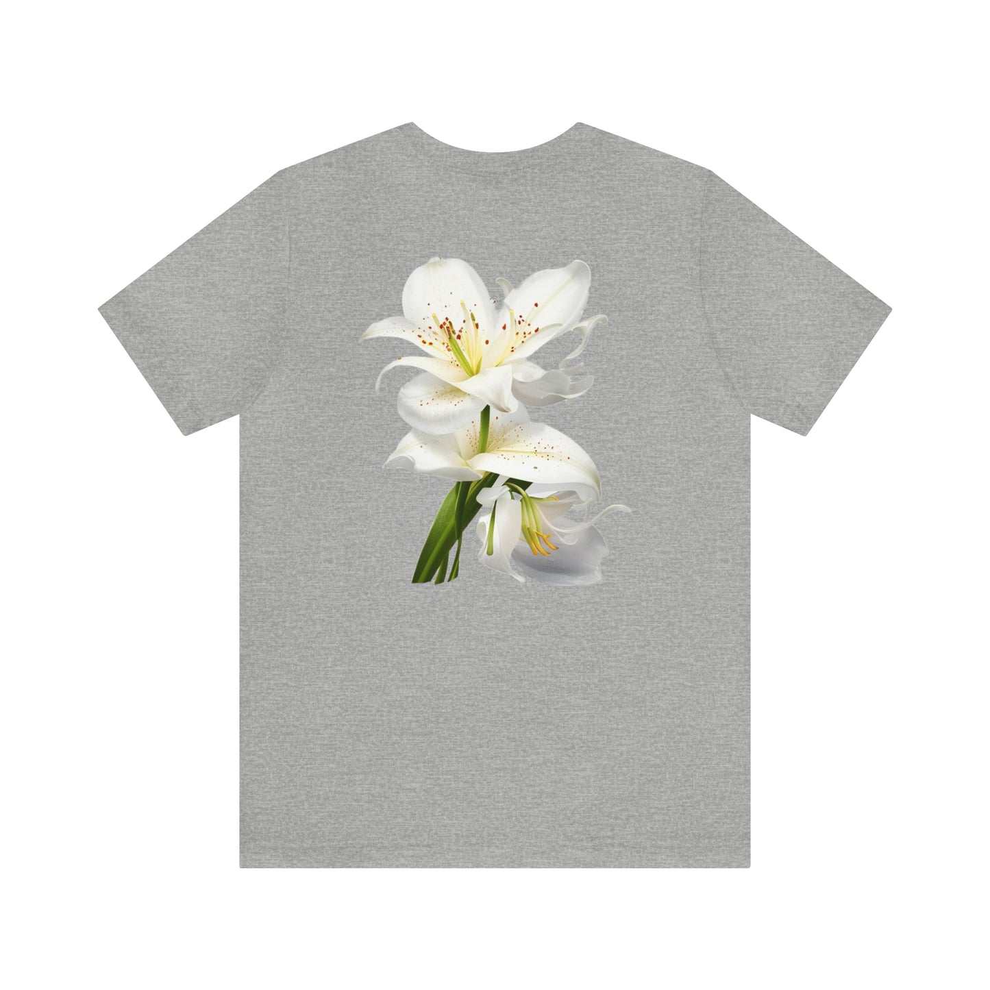 Lily (back) -- Unisex Jersey Short Sleeve Tee