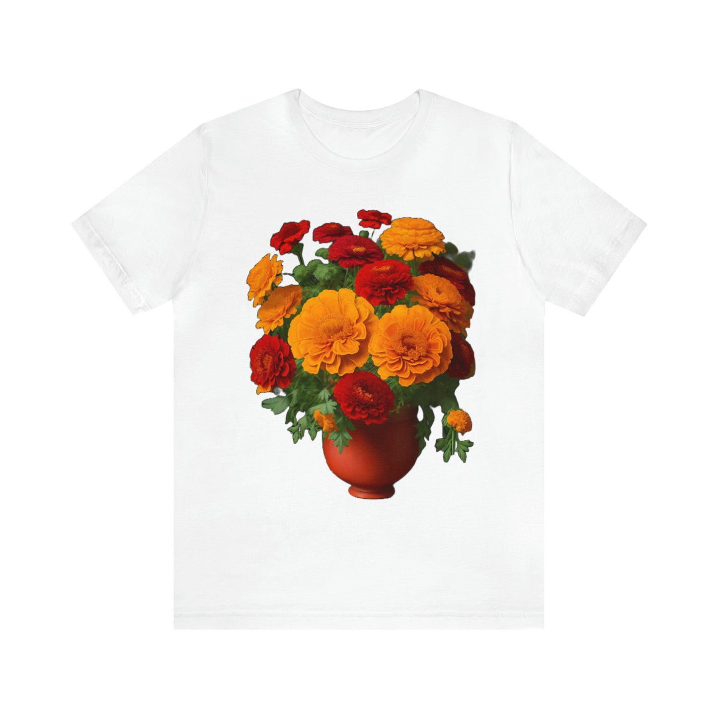 Marigold -- Unisex Jersey Short Sleeve Tee