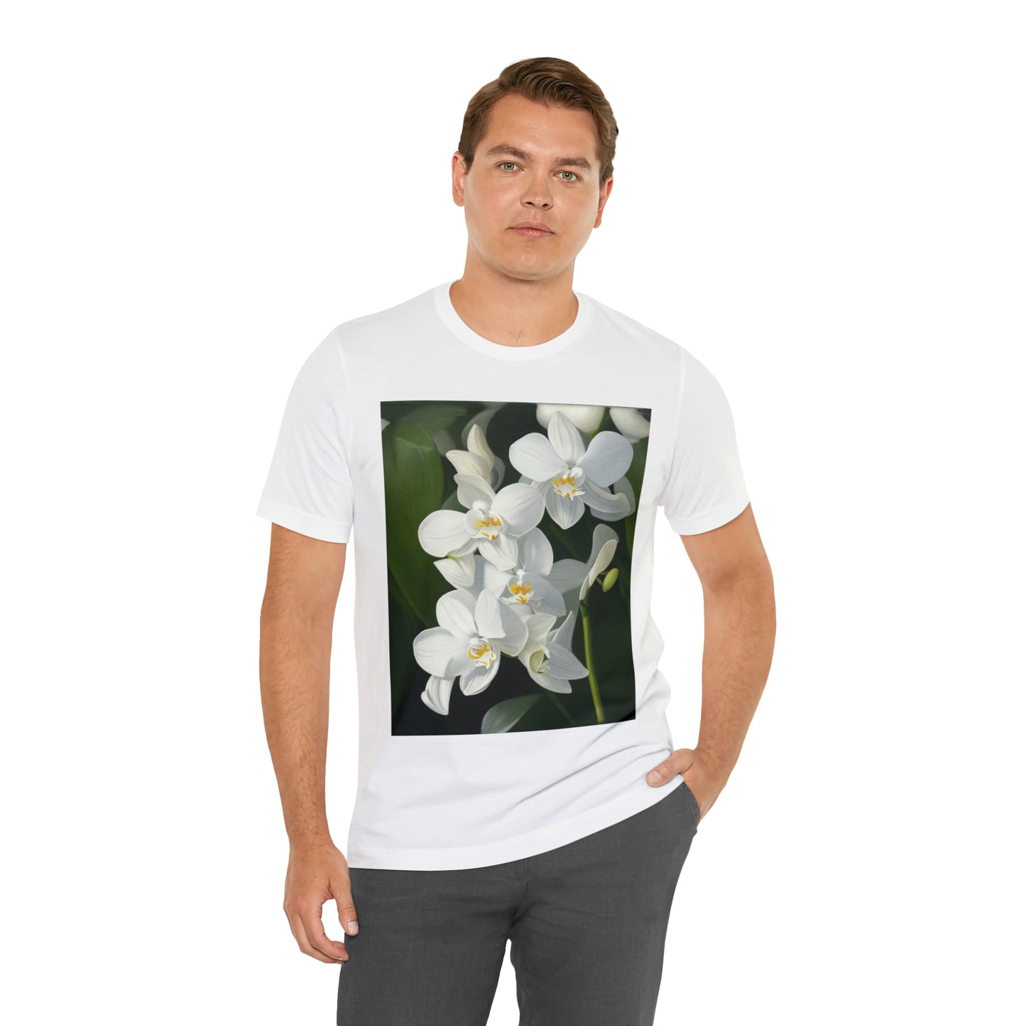 Orchid X -- Unisex Jersey Short Sleeve Tee