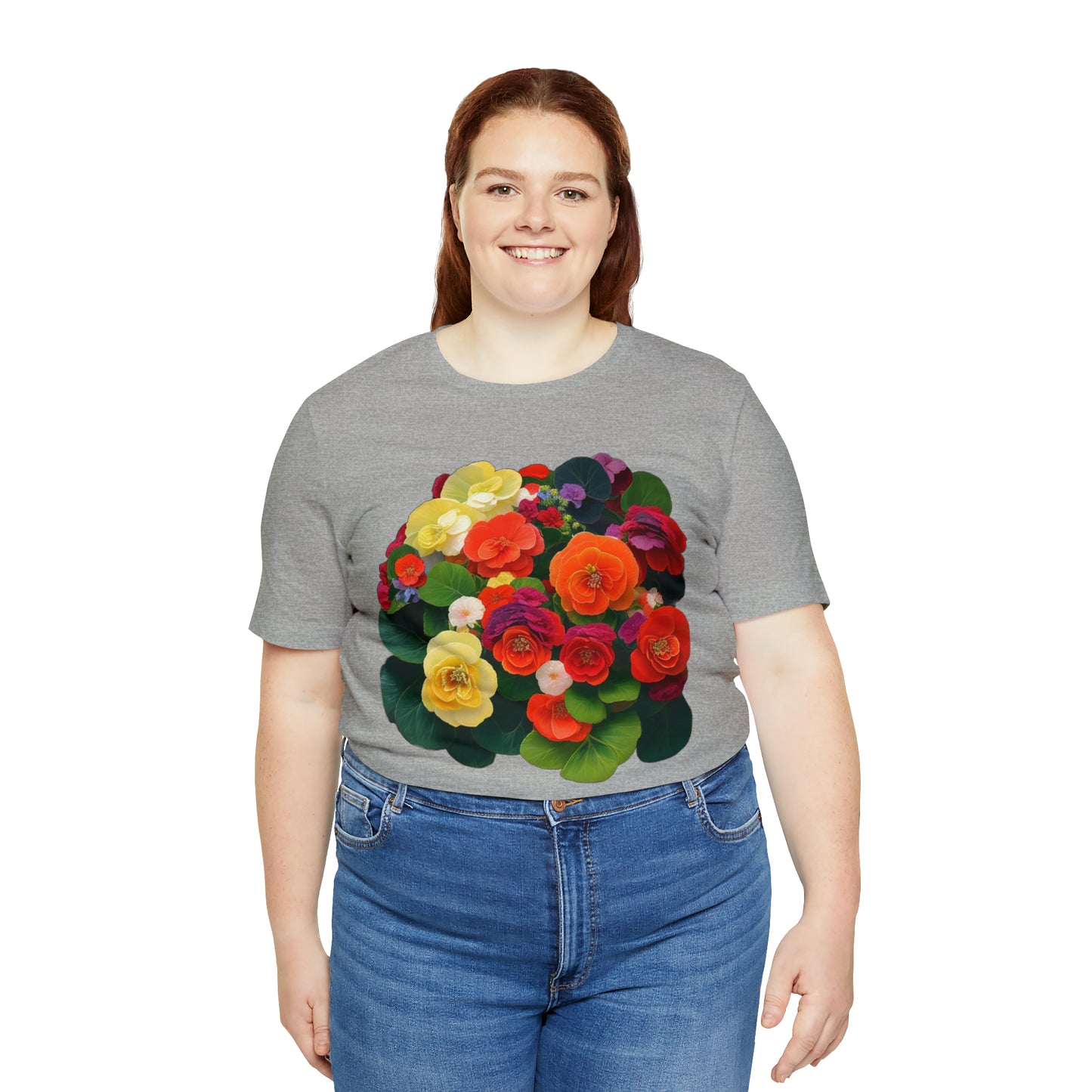 Begonia -- Unisex Jersey Short Sleeve Tee