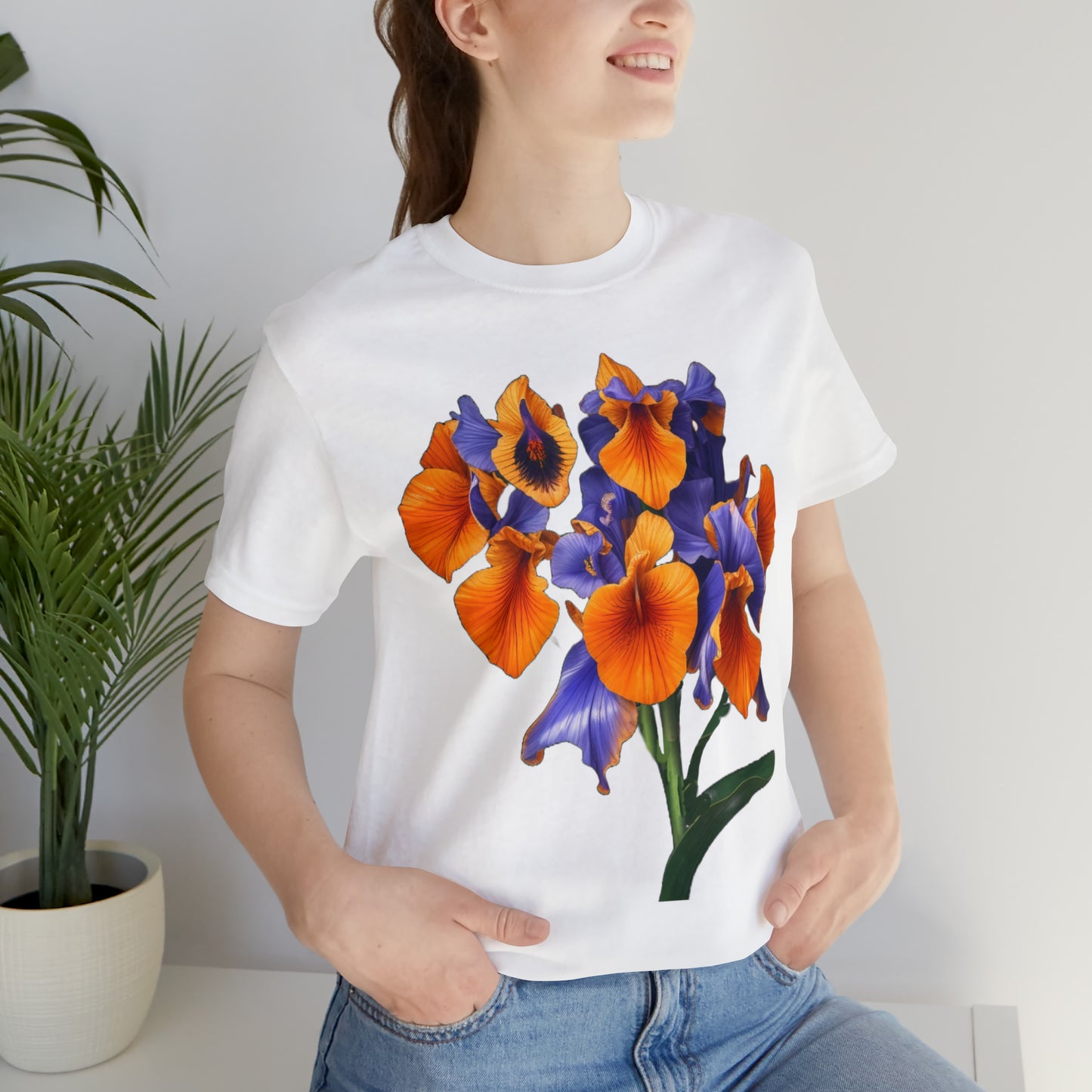 Iris -- Unisex Jersey Short Sleeve Tee