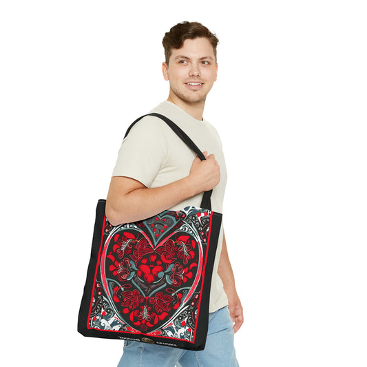 Heart Tote Bag (AOP)