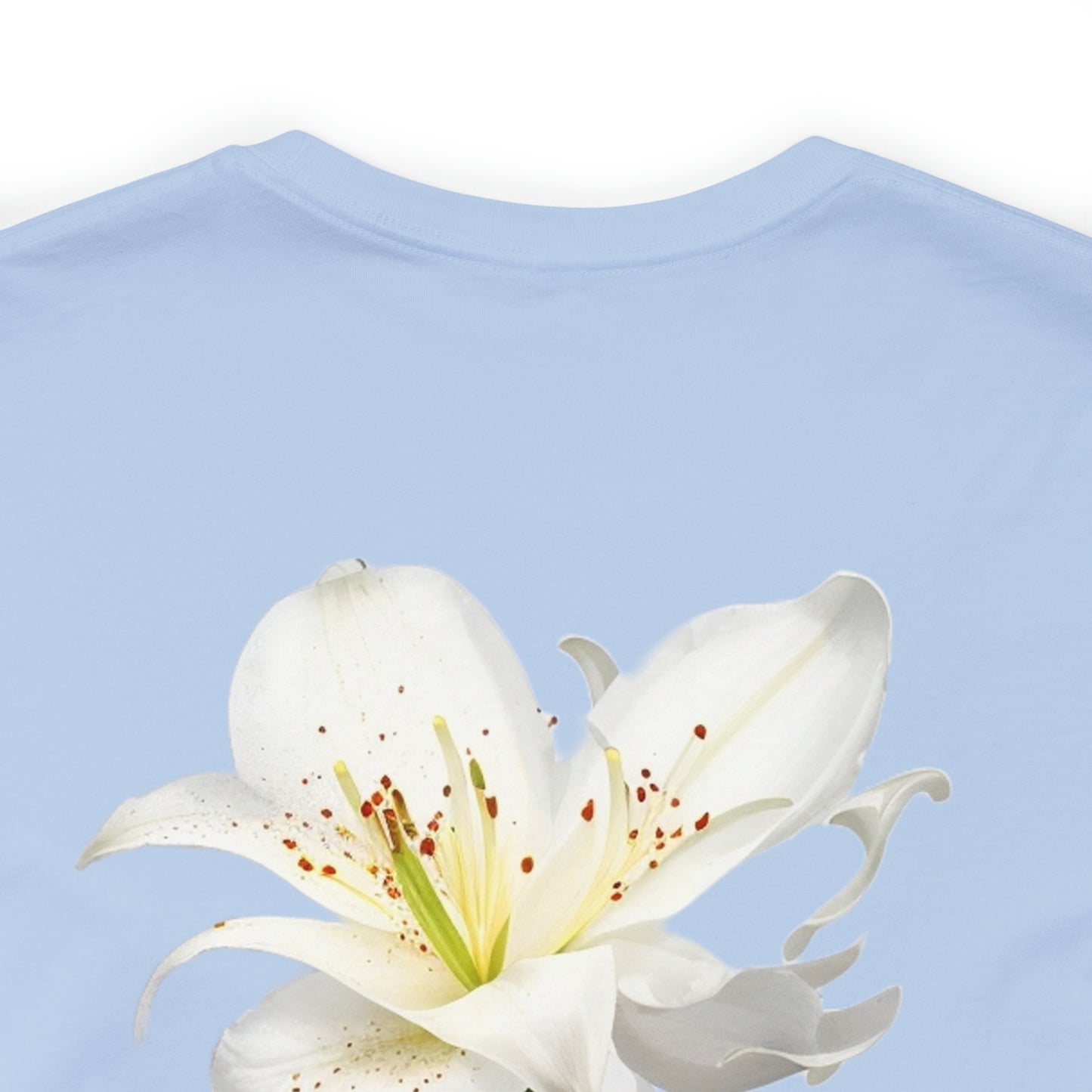 Lily (back) -- Unisex Jersey Short Sleeve Tee