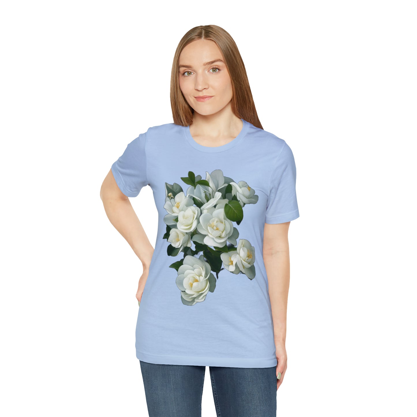 Gardenia -- Unisex Jersey Short Sleeve Tee