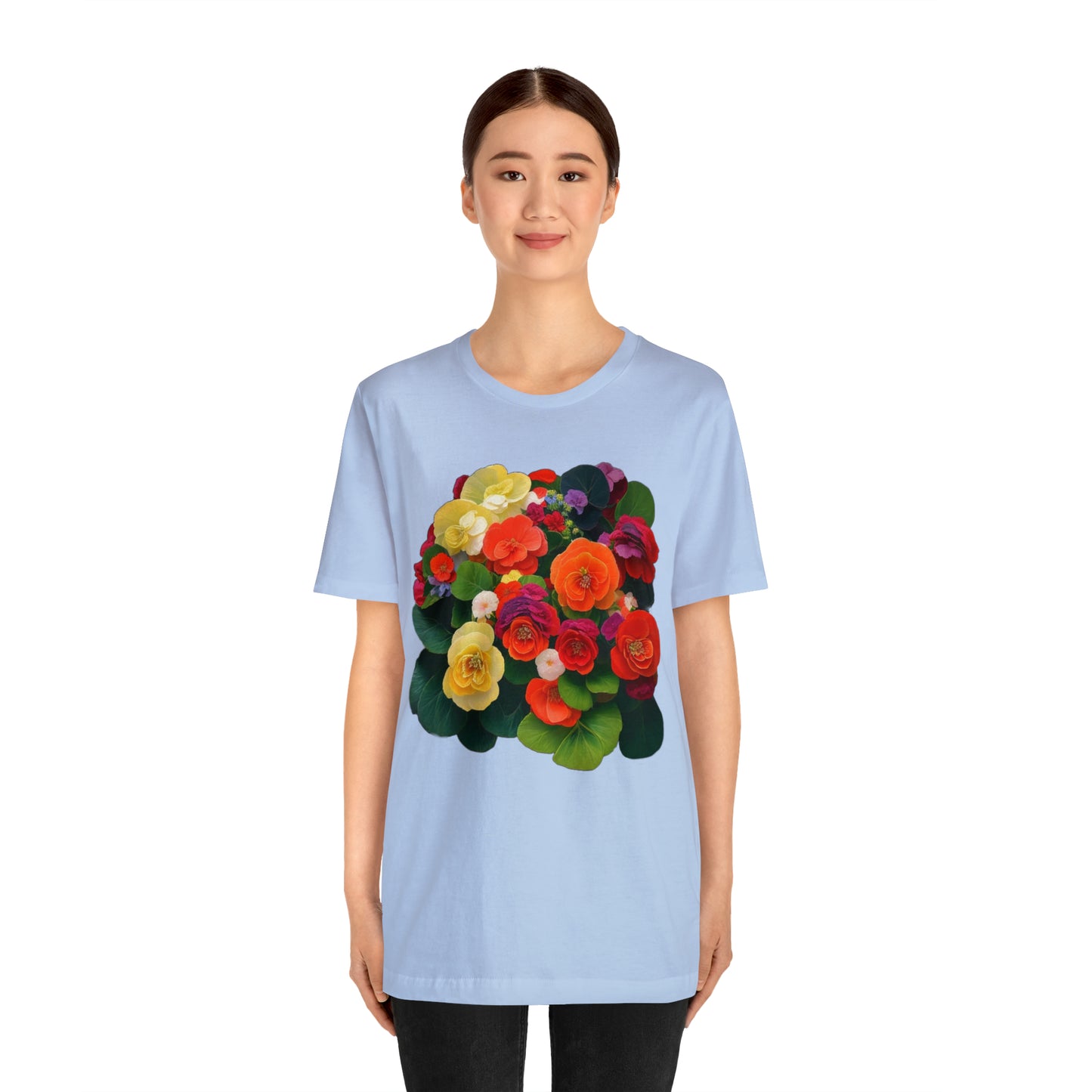 Begonia -- Unisex Jersey Short Sleeve Tee