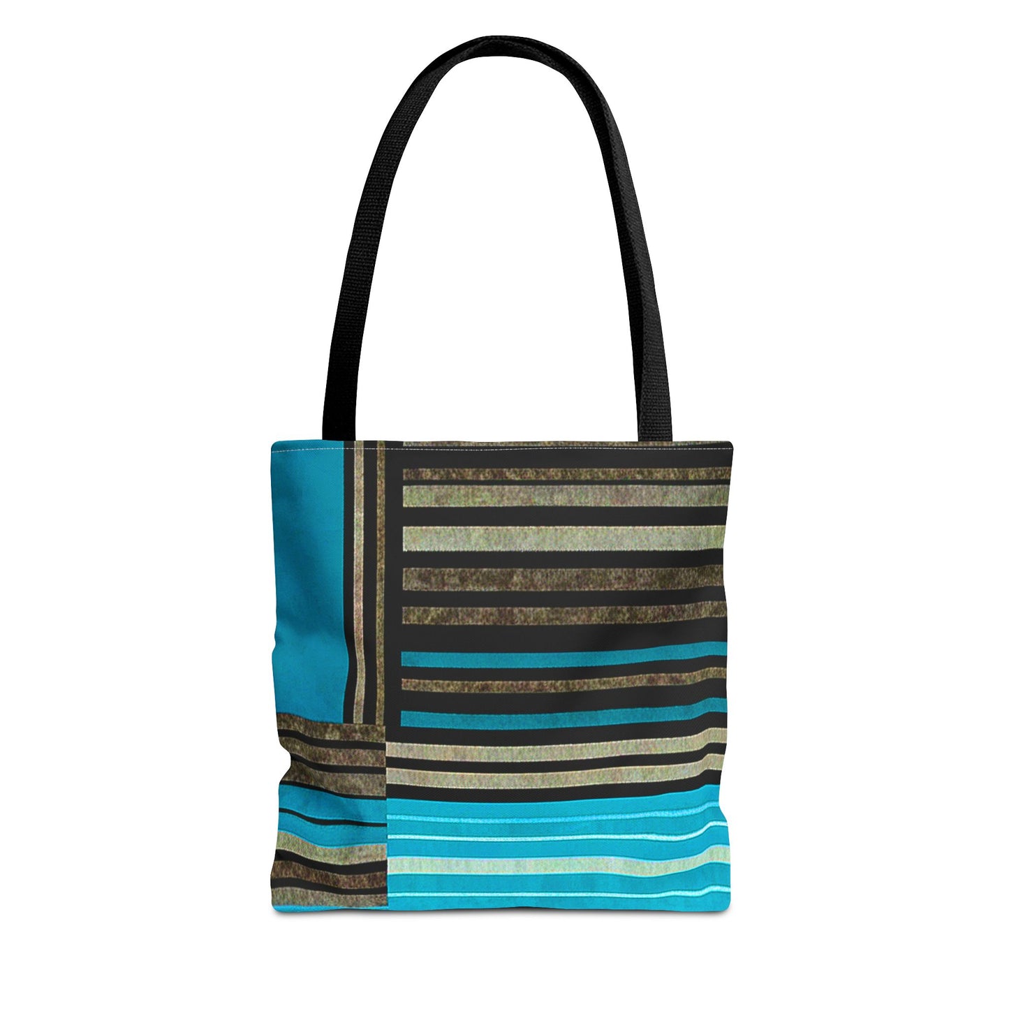 Madison Ave - Stylish Striped Tote Bag - Perfect for Work, Casual Outings & Everyday Use