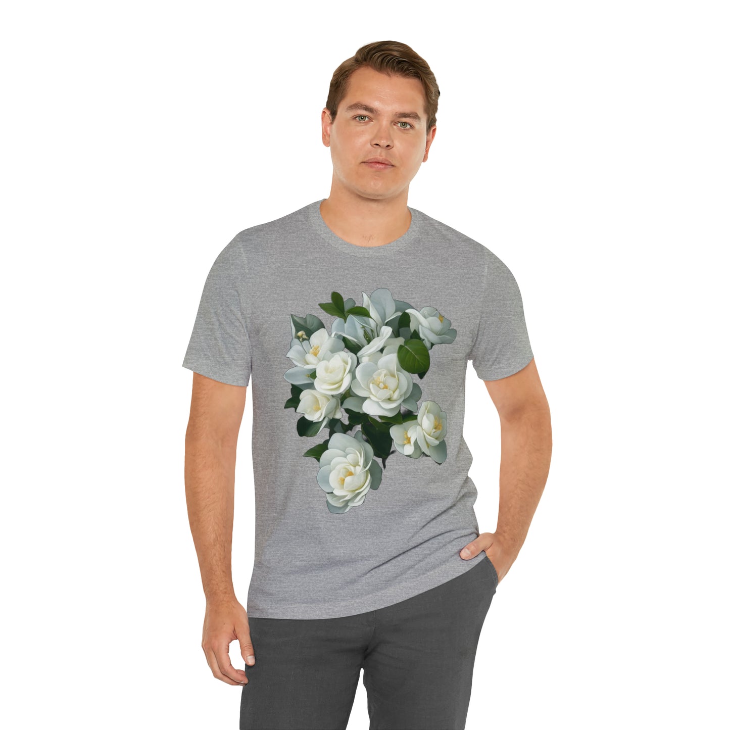 Gardenia -- Unisex Jersey Short Sleeve Tee