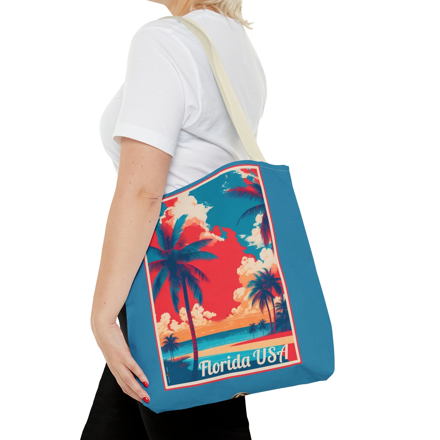 Florida USA Tote Bag (AOP)