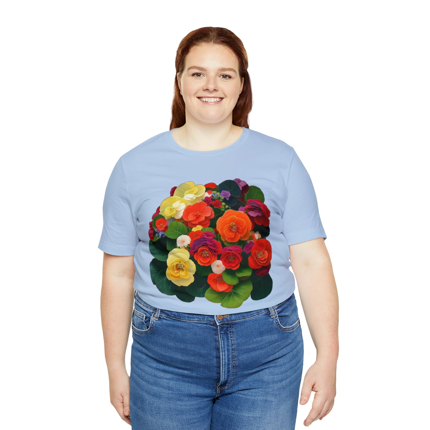 Begonia -- Unisex Jersey Short Sleeve Tee