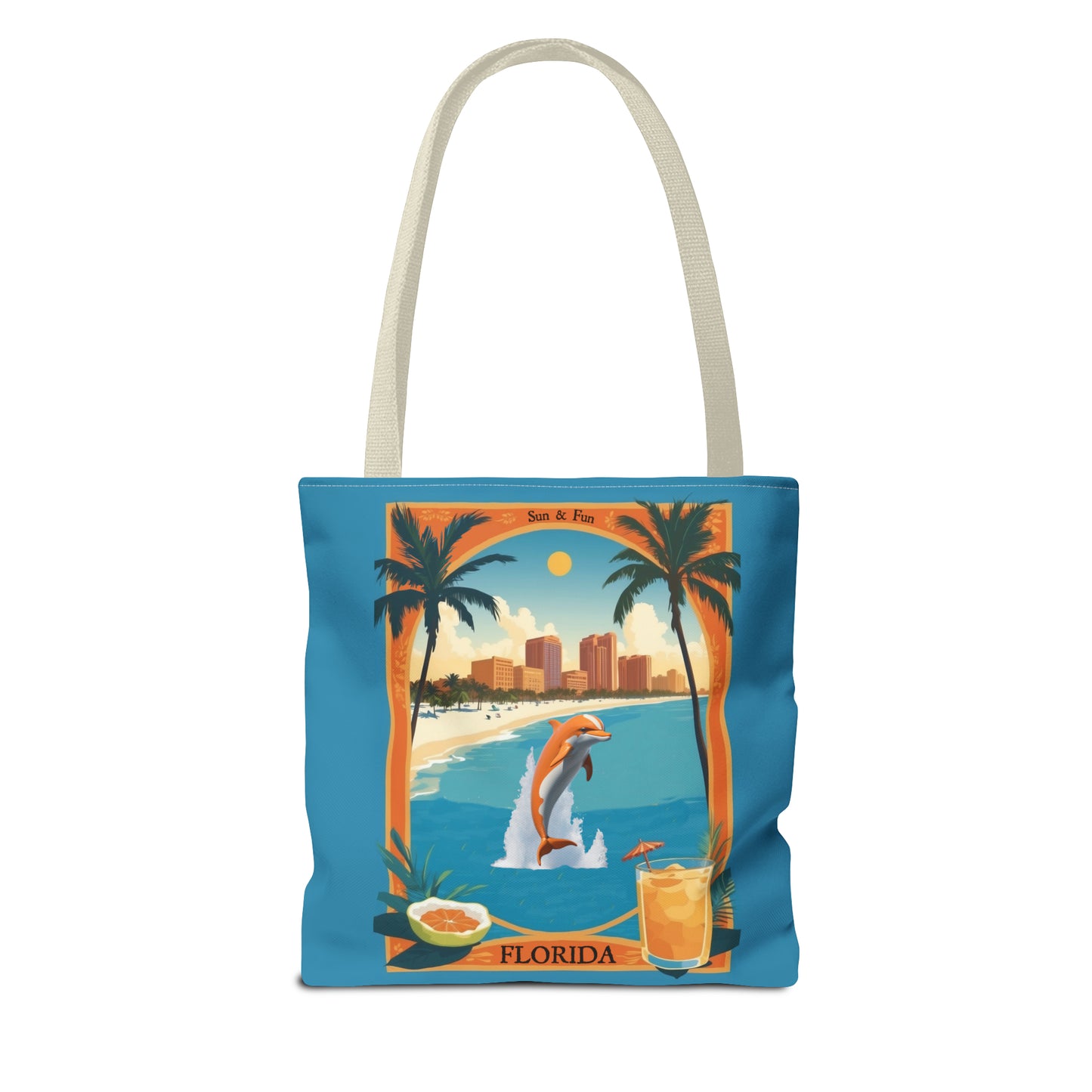 Florida USA Tote Bag (AOP)