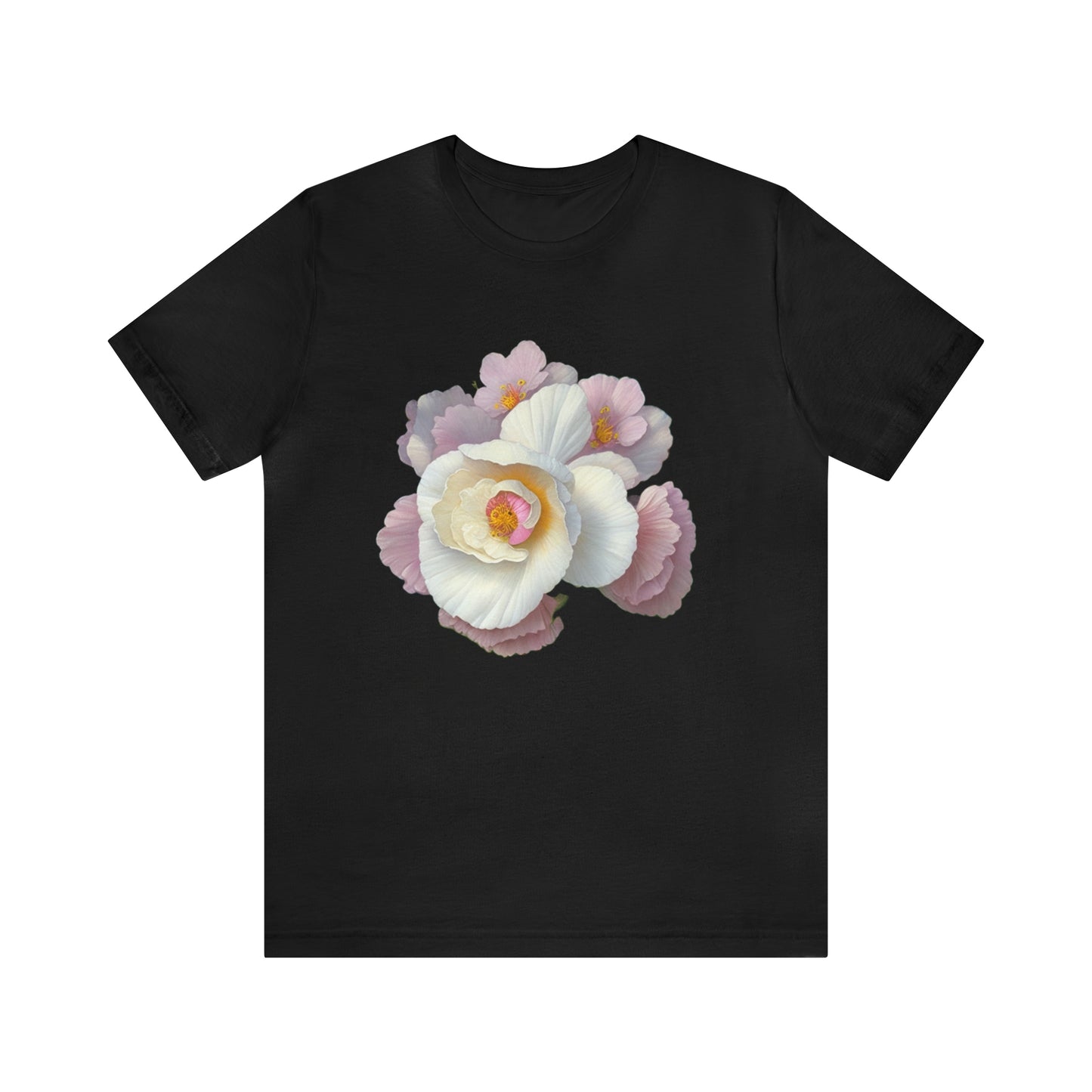 Wild Rose -- Unisex Jersey Short Sleeve Tee