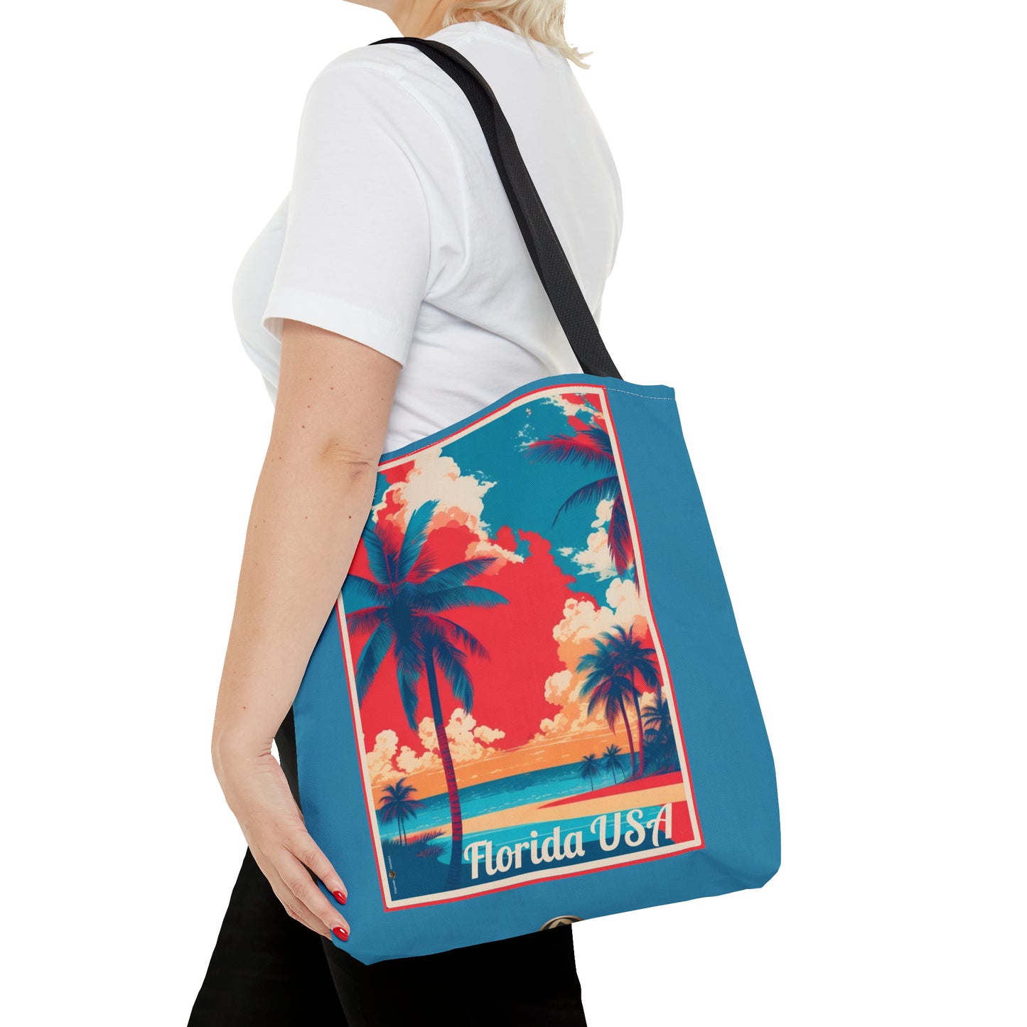 Florida USA Tote Bag (AOP)