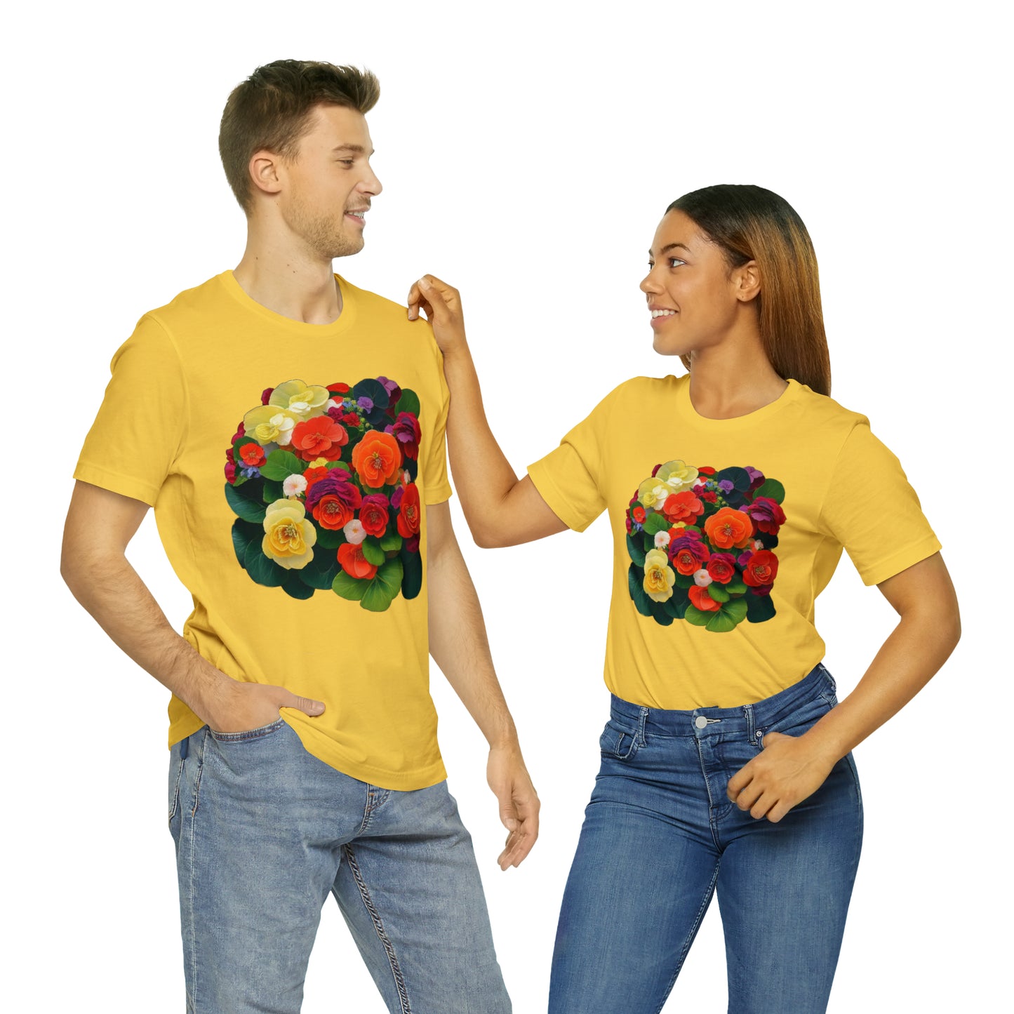 Begonia -- Unisex Jersey Short Sleeve Tee