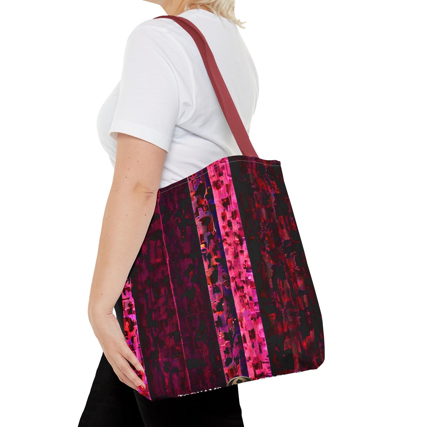 City Streets - Bold Abstract Art Tote Bag - Stylish & Durable for Everyday Use