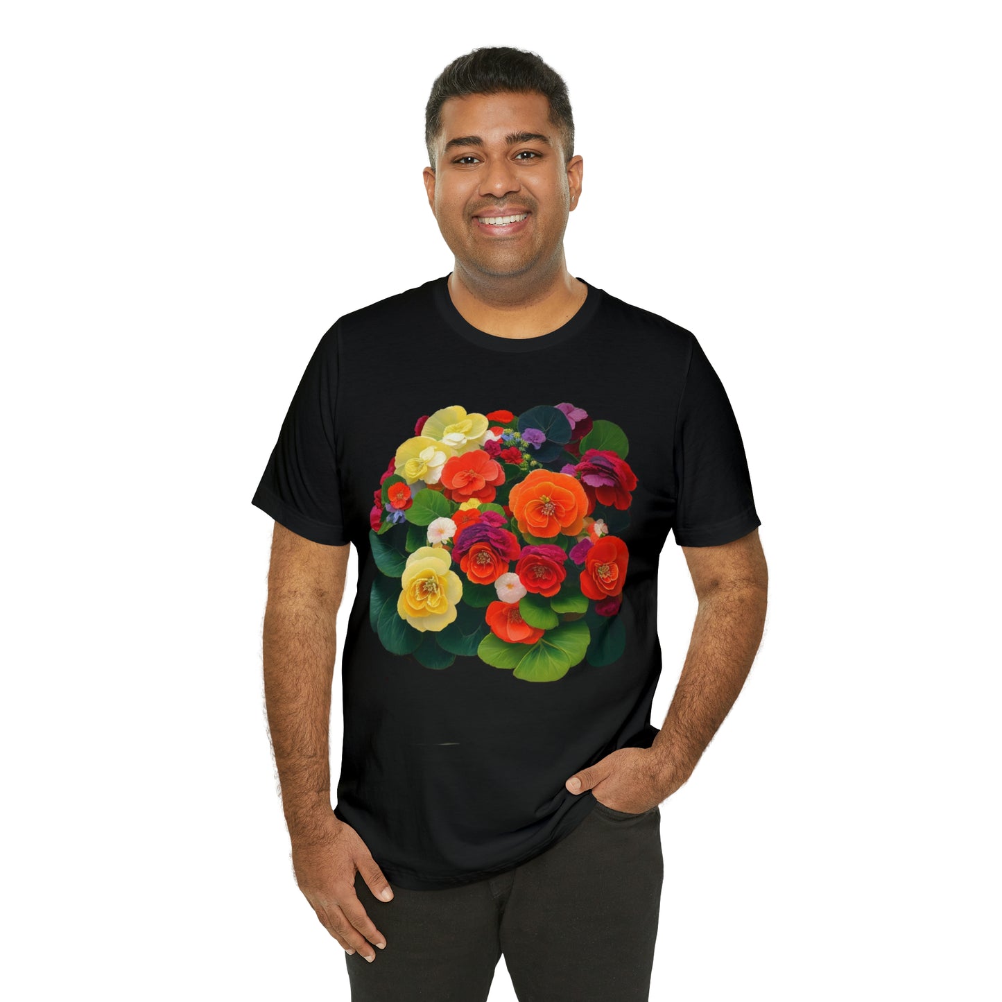 Begonia -- Unisex Jersey Short Sleeve Tee