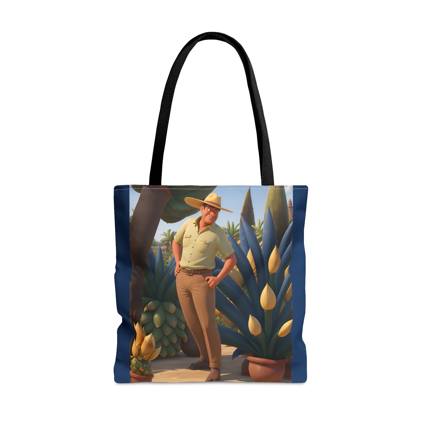 Blue Agave Tote Bag (AOP)